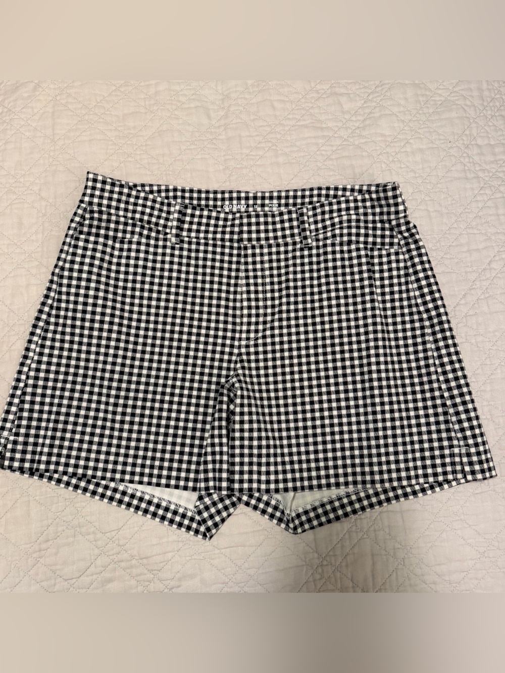 Black and White Gingham Shorts🖤🤍